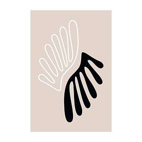 Malerifabrikken Poster The Leaf Unisex Beige
