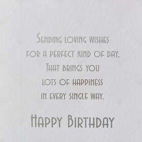 Deco Daughter Birthday Card Art Lady Nice Message