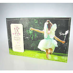 Lovely Happy 18th To An Amazing Daughter. BEAUTIFUL 18 card with words inside.