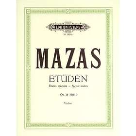 Studies Op. 36 for Violin -- Études Spéciales: Nos. 1-30 Engelska Trade Paper