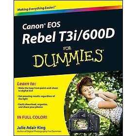Canon EOS Rebel T3i/600D For Dummies Engelska Paperback