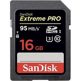 SanDisk Extreme Pro SDHC Class 10 UHS-I U3 95MB/s 16GB