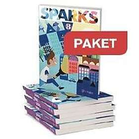Sparks 8 Textbook 25 ex +Workbook ex+ Lärarwebb Svenska Övrigt