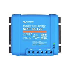 Victron Energy BlueSolar MPPT 100/20 Solcelleregulator 20A