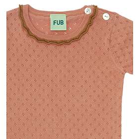 FUB Body k/ä Pointelle Sandsten 74 Body K/Ä (Jr)