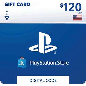 Sony PlayStation Network Card - 120 USD