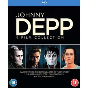 Johnny Depp 4 Collection (UK-import) BD