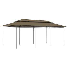 Be Basic Paviljong 600x298x270 cm gråbrun 180g/m² Taupe