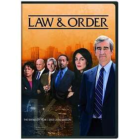 Law & Order / Lov Og Orden Sesong 16 DVD