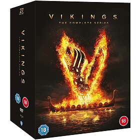 Vikings Sesong 1-6: Den Komplette Serien (UK-import) DVD