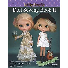 Step by Step LittleAmelie Doll Sewing Book II: Total of 10 doll clothes patterns with instruction photos . or Tiny Ball joint dolls and Fash