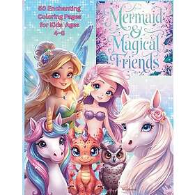 Coloring Book Fantasy Coloring Book: 20 coloring pages for kids with fairies, mermaids, dragons and more...