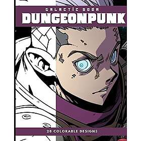 Coloring Book Dungeonpunk (Coloring Book): 28 Colorable Pages