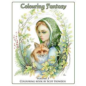 Coloring Book Colouring Fantasy Volume 3: Colouring Book By Scot Howden