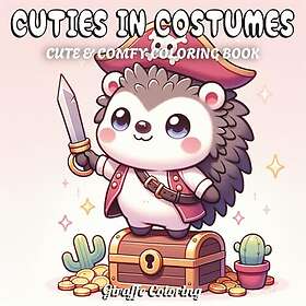 Coloring Book Halloween Coloring Book: Cute Cats in Halloween Costumes