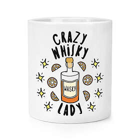 Coloring Book Crazy Whisky Lady Stars Makeup Brush Pencil Pot Funny Joke Drunk M