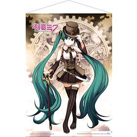 Coloring Book Hatsune Miku Wallscroll Steampunk 50 x 70 cm