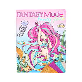 Coloring Book Album de Coloriage Fantasy Holographique : Créatures fantastiques Sirènes