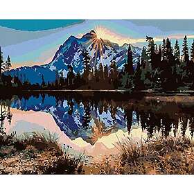 Coloring Book Zuty Painting by Numbers Sunrise