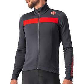 Castelli Puro 3 FZ Tröja Electric Lime/Silver Reflex, Str. S