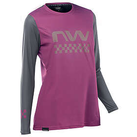 Northwave Edge Lång Dam Tröja Plum/dark grey, Str. XS