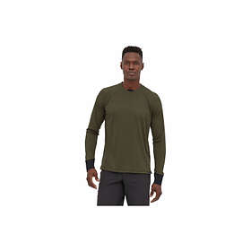 Patagonia Dirt Craft LS Maillot de cyclisme Basin Green, Str. L