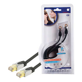 HQ Super Silverline FTP Cat5e RJ45 - RJ45 3m