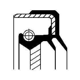 Corteco Packbox, differential 01016687B