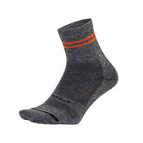 DeFeet Wooleator PRO 3" Strumpor Grå/Orange Str. L
