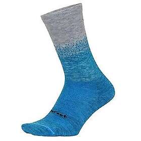DeFeet Wooleator PRO 6" Strumpor Faze, Grå/Blå, Str. L