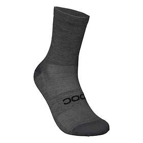 POC Zephyr Merino Mid Socks Sylvanite Grey Melange, Str. S
