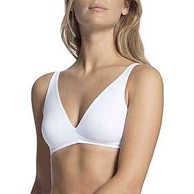 Calida Naturlig komfort trådlös BH för kvinnor, Vit (Weiss 001), 70B