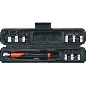 Super B Torque Wrench 1/4´´ 3-15nm Orange,Svart,Silver