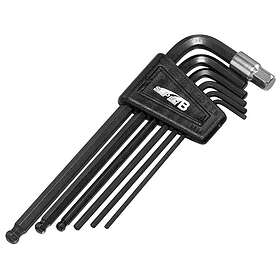 Super B Hex Key Wrench Set Svart