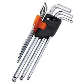 Super B Hex Key Wrench Set Silver