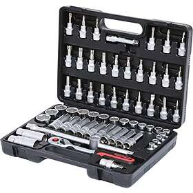 KS Tools 3/8 Socket Wrench-set 61 Pieces Silver