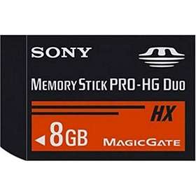 Sony Memory Stick Pro-HG Duo HX 20Mo/s 8Go