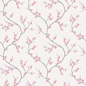 Superfresco Easy Tapet Bailey 100032 Rosa/Vit 1005