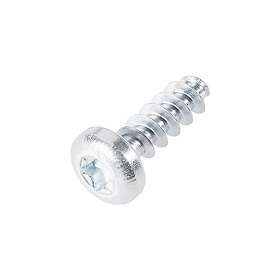 Toolcraft 88200-8 Plastskruv 3 mm 8 T-profil Stål förzinkad 100 st