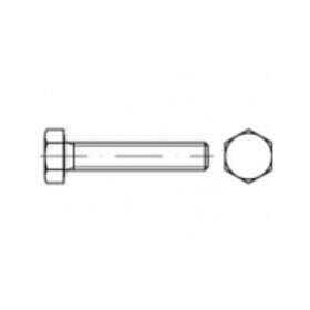 Toolcraft TO-5367177 Sexkantsskruvar M24 40 mm Yttersexkant ISO 4017 Stainless S