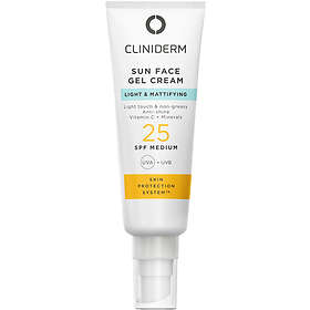 ACO Cliniderm Sun Light & Matyfing Face Gel Cream SPF25 50ml