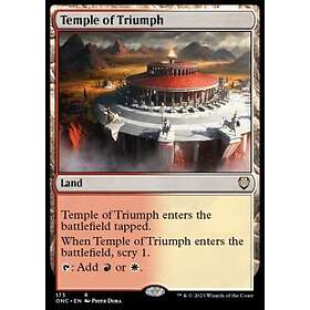löskort: Commander: Phyrexia: All Will Be One: Temple of Triumph