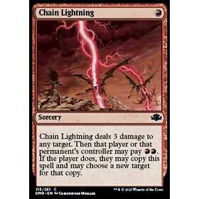 löskort: Dominaria Remastered: Chain Lightning (Foil)