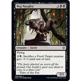 löskort: Throne of Eldraine: Bog Naughty (Foil)