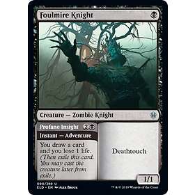 Löskort: Throne Of Eldraine: Foulmire Knight (Foil) - Hitta Bästa Pris ...