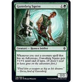 löskort: Throne of Eldraine: Garenbrig Squire