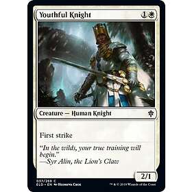 löskort: Throne of Eldraine: Youthful Knight (Foil)