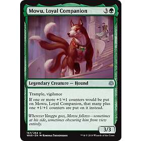 löskort: War of the Spark: Mowu, Loyal Companion