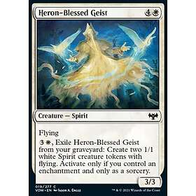 löskort: Innistrad: Crimson Vow: Heron-Blessed Geist (Foil)
