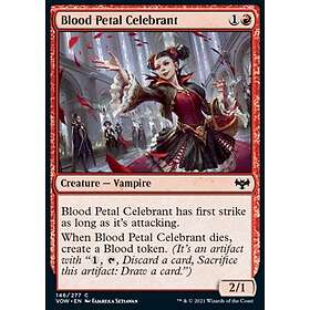 löskort: Innistrad: Crimson Vow: Blood Petal Celebrant (Foil)